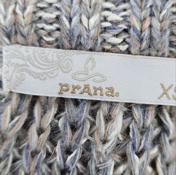 Prana Callisto Alpaca-Wool Blend Open Chunky Knit Cardigan - Picture 11 of 15